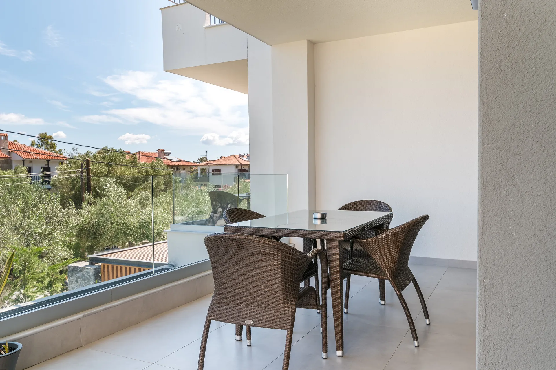 Tiara Holidays - Dionisos Resort - Luxury Apartment First Floor - balcony